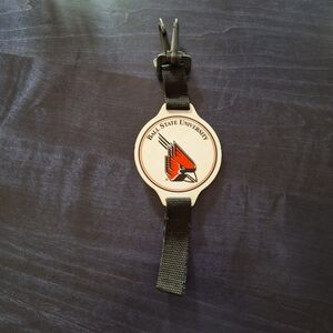 Bag Tag Ball State University Logo
